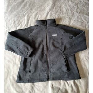 Columbia Benton Springs Full Zip Fleece Jacket Gray Plus Size 2X M23
